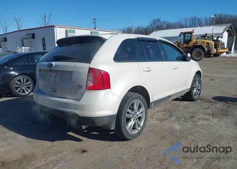 2014 Ford Edge Sel из США, поврежденный, VIN 2FMDK4JC9EBA29171